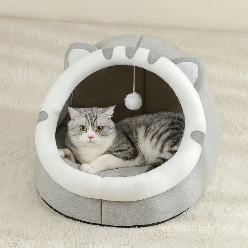 SnugglePaw Cave Bed - Animal & Pet Supplies - Boopawdoo
