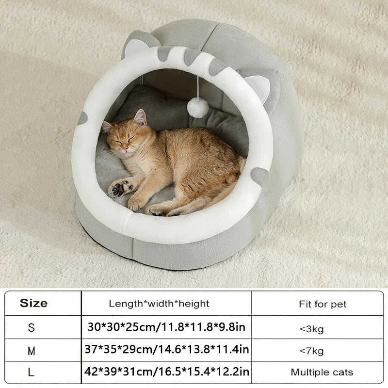 SnugglePaw Cave Bed - Animal & Pet Supplies - Boopawdoo