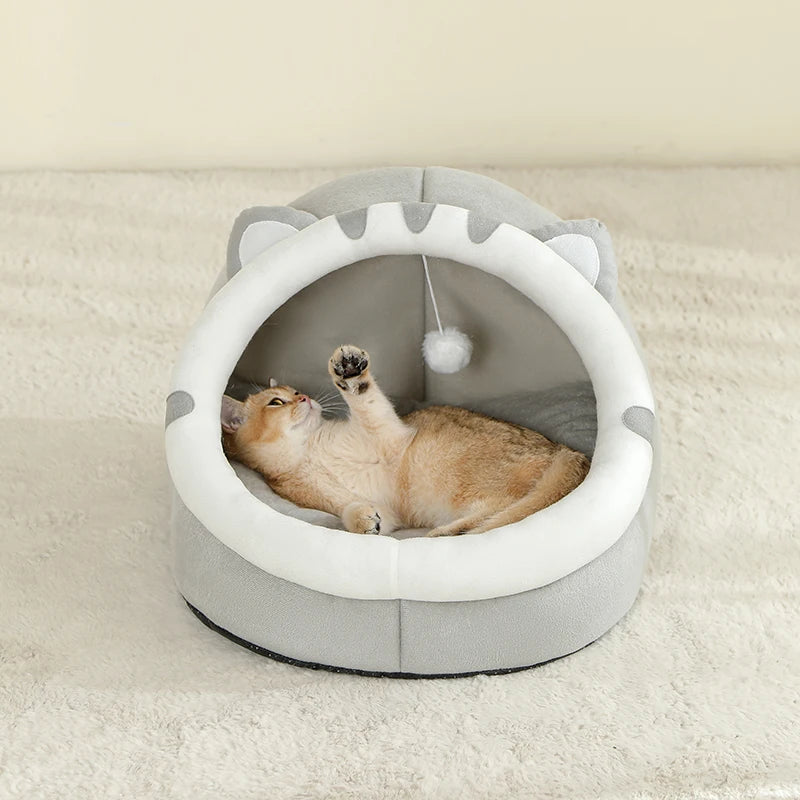 SnugglePaw Cave Bed - Animal & Pet Supplies - Boopawdoo