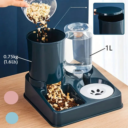 Whisker Diner Duo - Animal & Pet Supplies - Boopawdoo