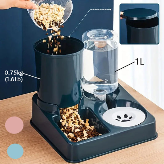 Whisker Diner Duo - Animal & Pet Supplies - Boopawdoo