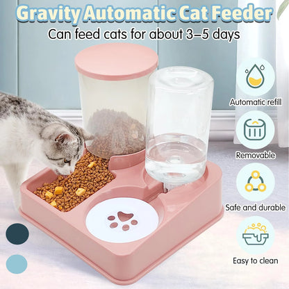 Whisker Diner Duo - Animal & Pet Supplies - Boopawdoo