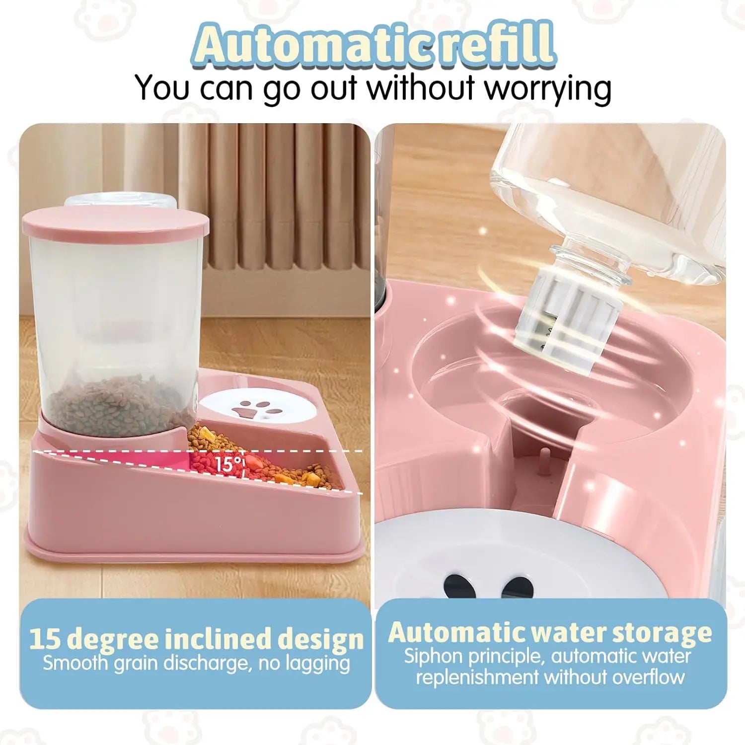 Whisker Diner Duo - Animal & Pet Supplies - Boopawdoo