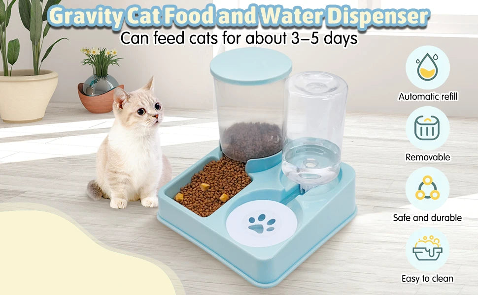 Whisker Diner Duo - Animal & Pet Supplies - Boopawdoo