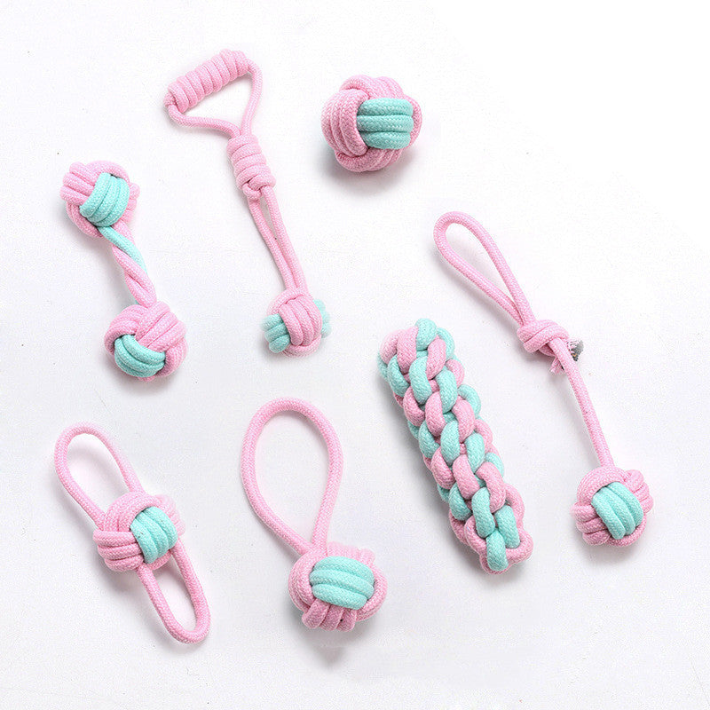 ChewChum Rope Toy Set - Animal & Pet Supplies - Boopawdoo