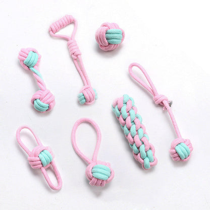 ChewChum Rope Toy Set - Animal & Pet Supplies - Boopawdoo