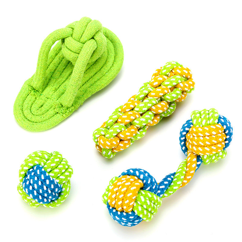 ChewChum Rope Toy Set - Animal & Pet Supplies - Boopawdoo