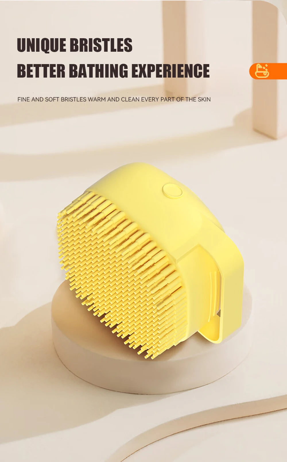 Suds & Snugs Grooming Brush - Animal & Pet Supplies - Boopawdoo