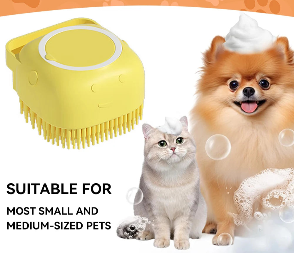Suds & Snugs Grooming Brush - Animal & Pet Supplies - Boopawdoo