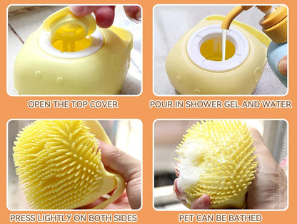 Suds & Snugs Grooming Brush - Animal & Pet Supplies - Boopawdoo