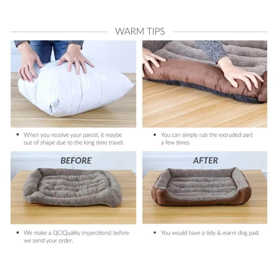Pawfect Plush Lounger - Animal & Pet Supplies - Boopawdoo