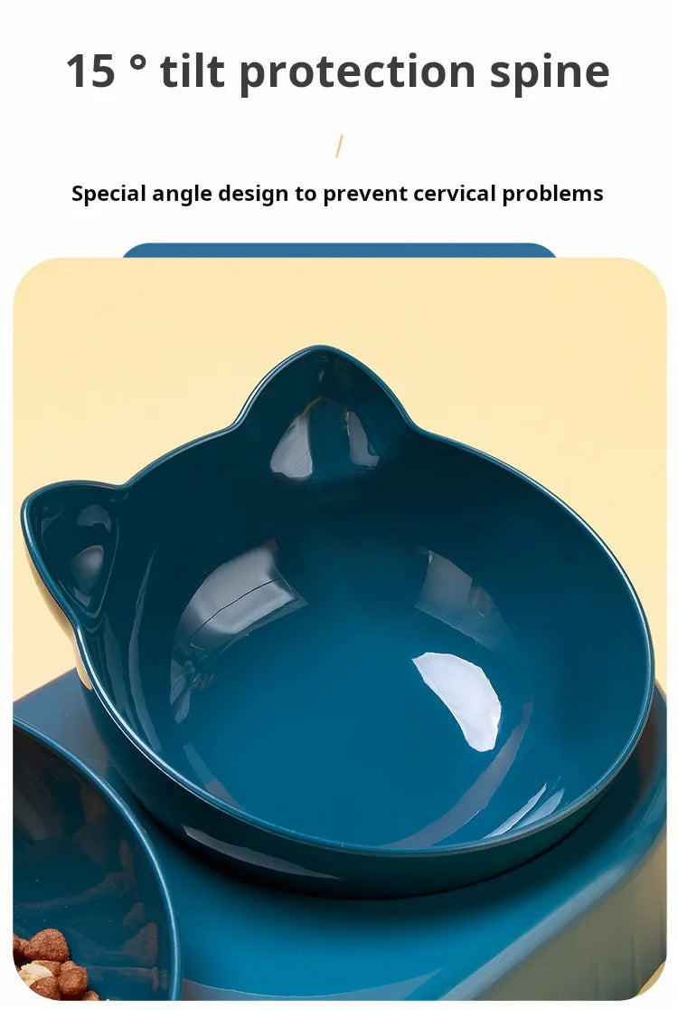 Meow & Sip Trio Bowl - Animal & Pet Supplies - Boopawdoo