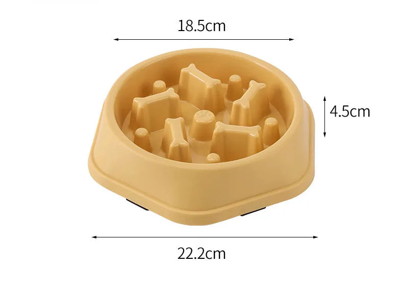 NomNom Slow Chow Bowl - Animal & Pet Supplies - Boopawdoo