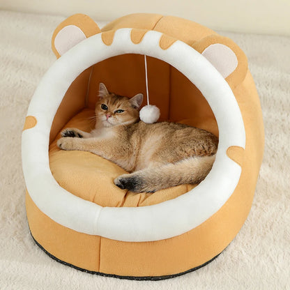 SnugglePaw Cave Bed - Animal & Pet Supplies - Boopawdoo