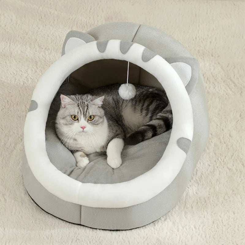 SnugglePaw Cave Bed - Animal & Pet Supplies - Boopawdoo