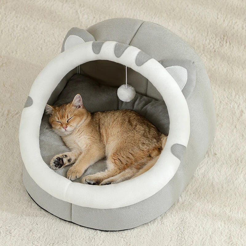 SnugglePaw Cave Bed - Animal & Pet Supplies - Boopawdoo