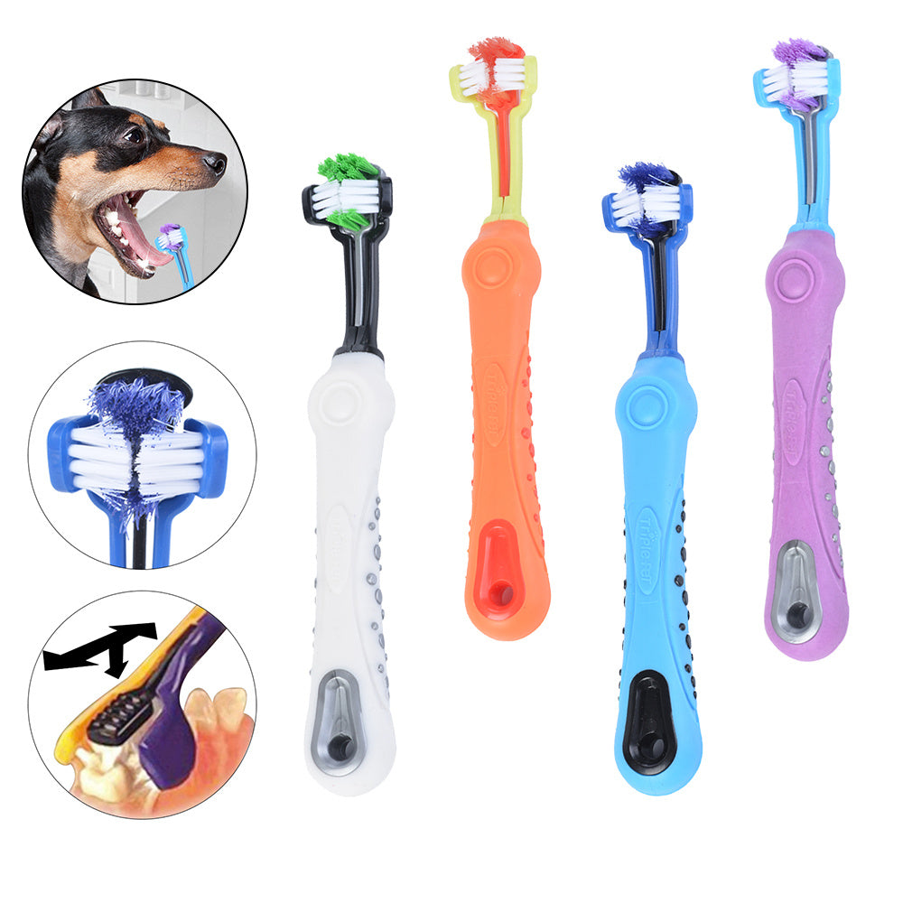 TripleClean Pet Toothbrush - Animal & Pet Supplies - Boopawdoo