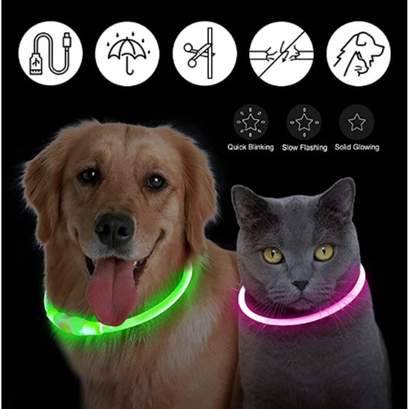 GlowPaw Safety Collar - Animal & Pet Supplies - Boopawdoo